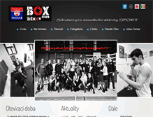 Tablet Screenshot of boxclub.cz